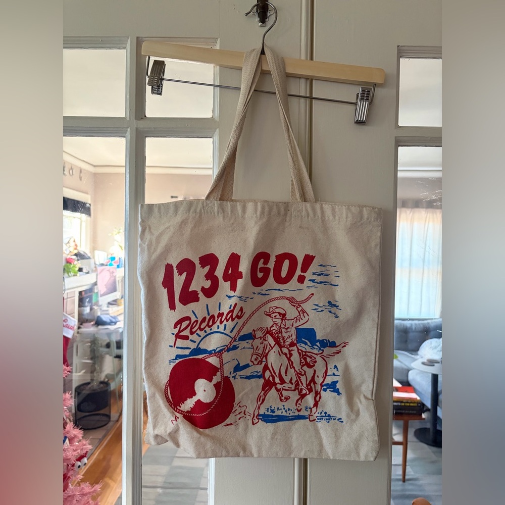 1234 GO! Records Tote Bag